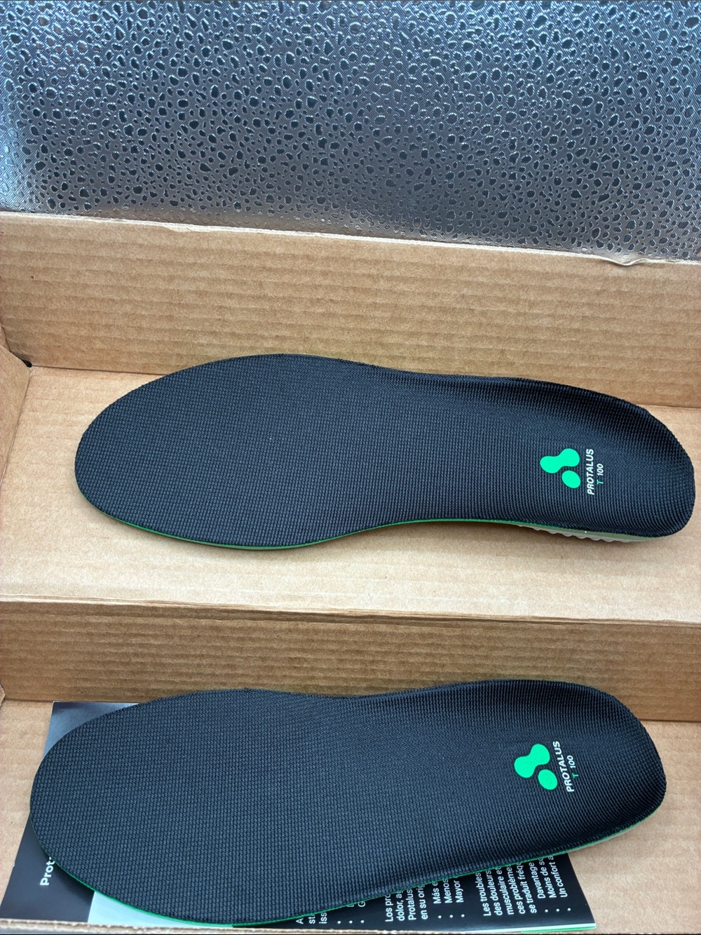 Women's Black Comfort Orthotic Insoles